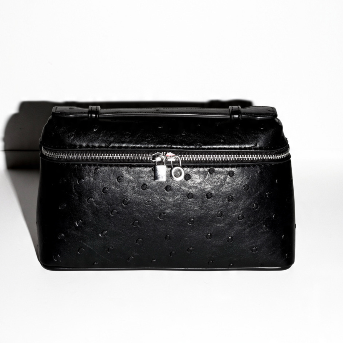 KAYLA BAG OSTRICH IN BLACK