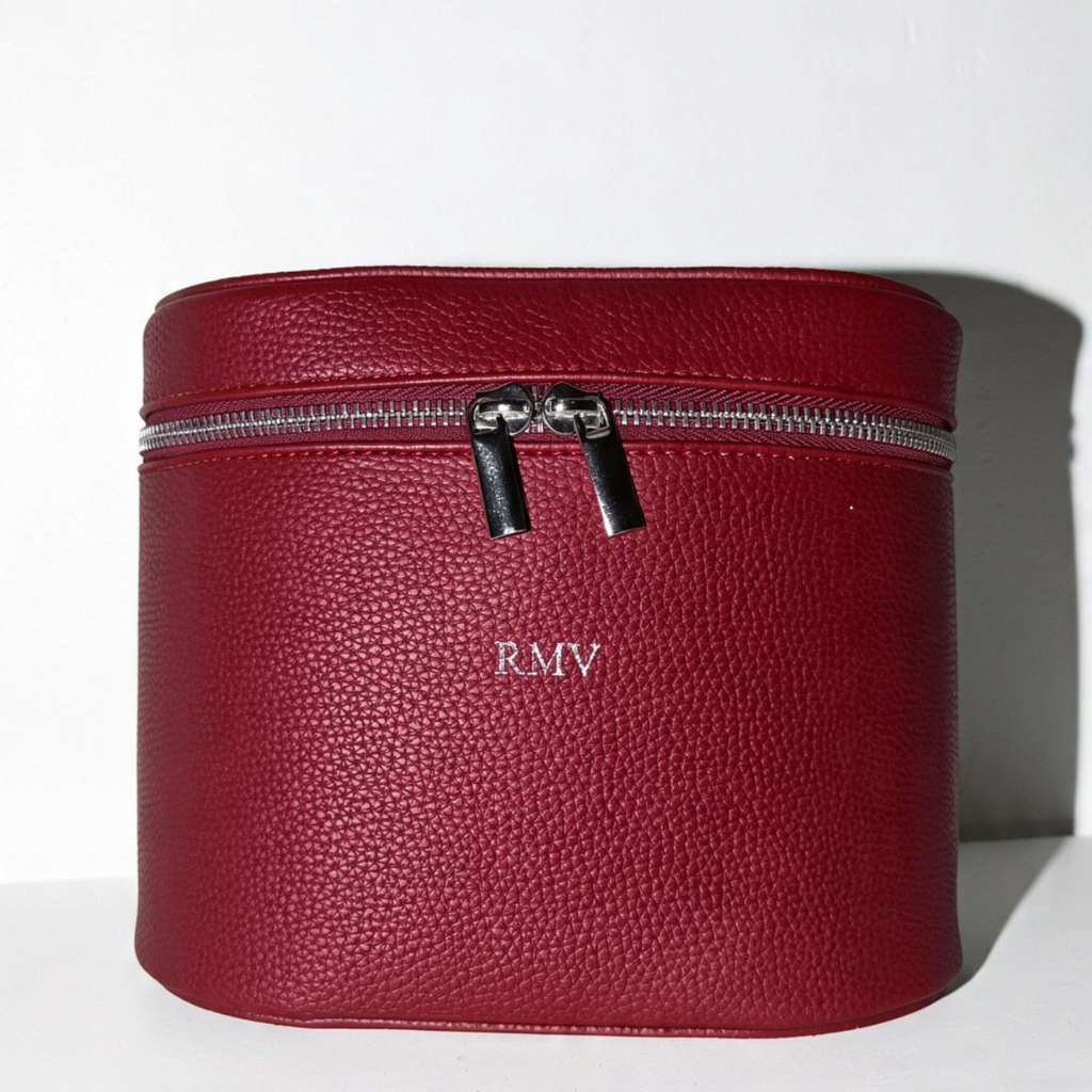 VANITY BAG BURGUNDY